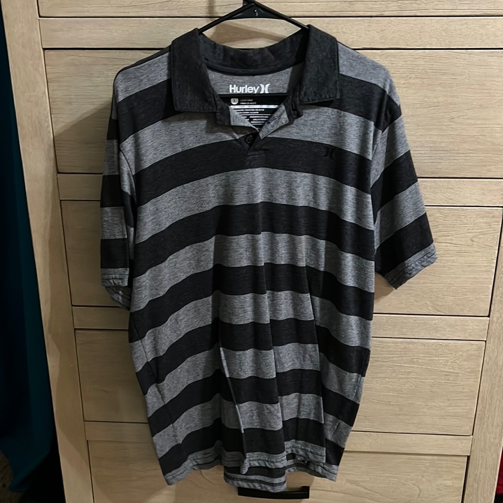Mens Hurley Large Casual Polo